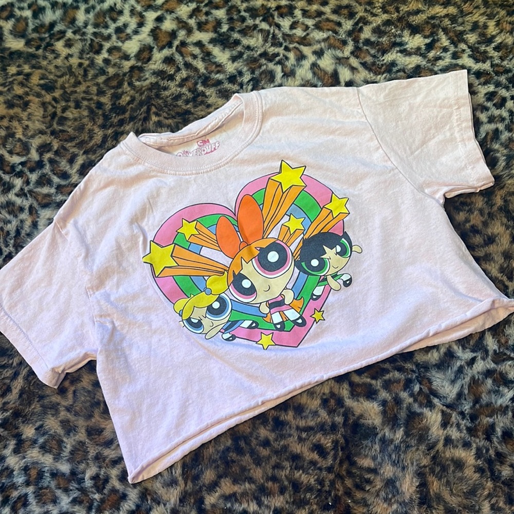Powder Puff Girls Crop Top